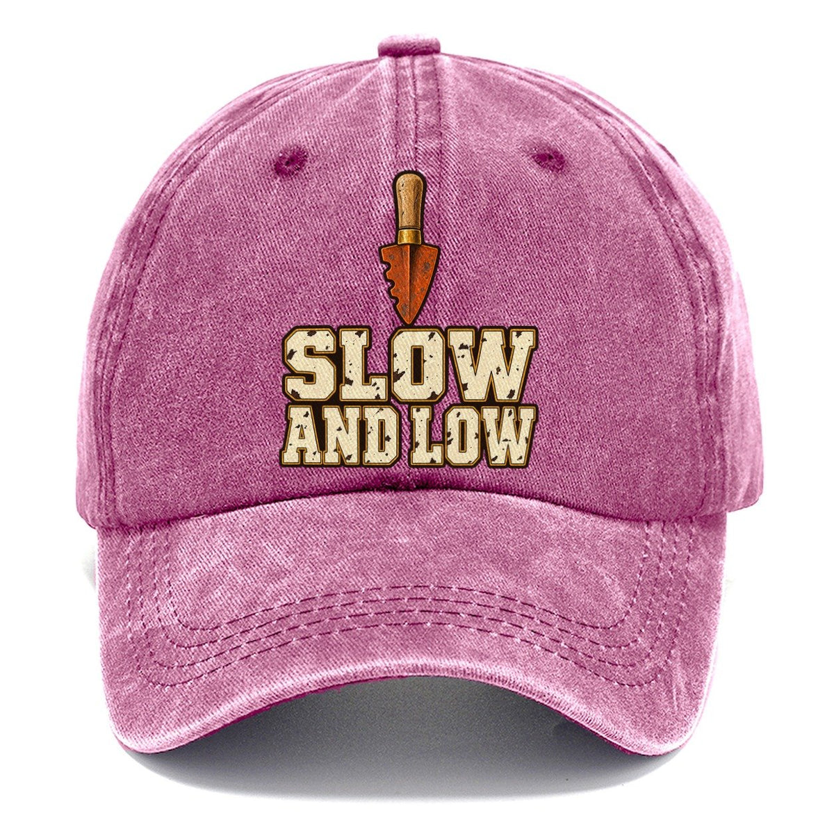 Slow And Low Treasure Hunting Classic Cap – Dusty Rose