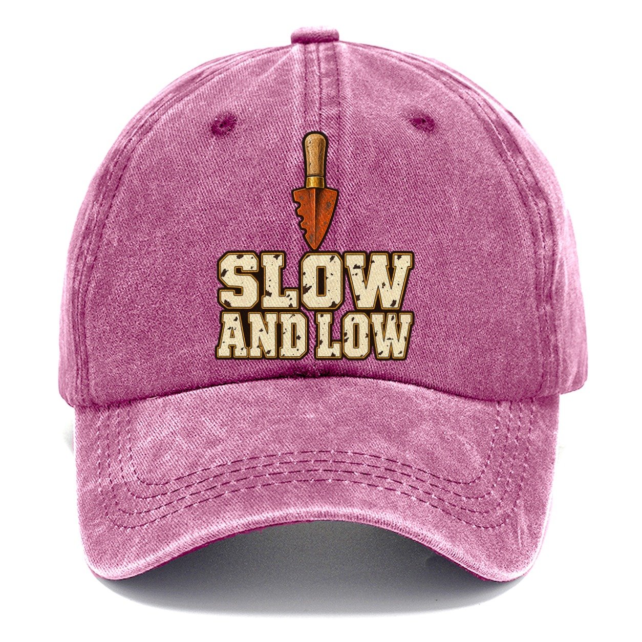 Slow And Low Treasure Hunting Classic Cap – Dusty Rose
