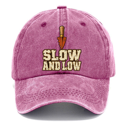 Slow And Low Treasure Hunting Classic Cap – Dusty Rose