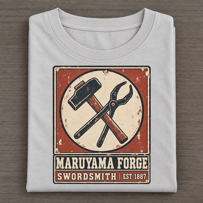 Maruyama Forge Noren Trade Co Classic T-shirt – Grey