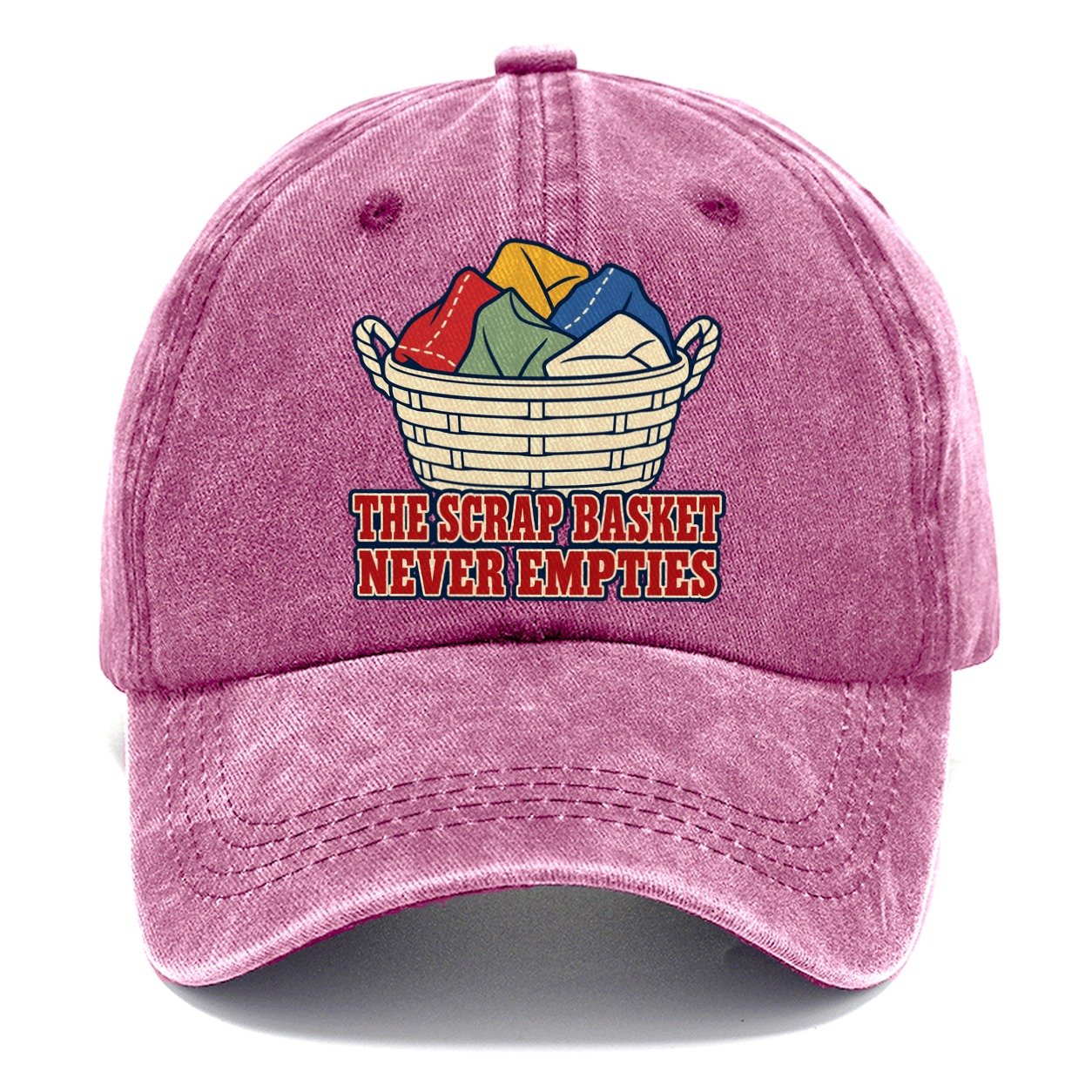 The Scrap Basket Sewing And Quilting Classic Cap – Dusty Rose
