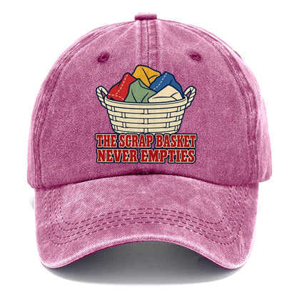 The Scrap Basket Sewing And Quilting Classic Cap – Dusty Rose
