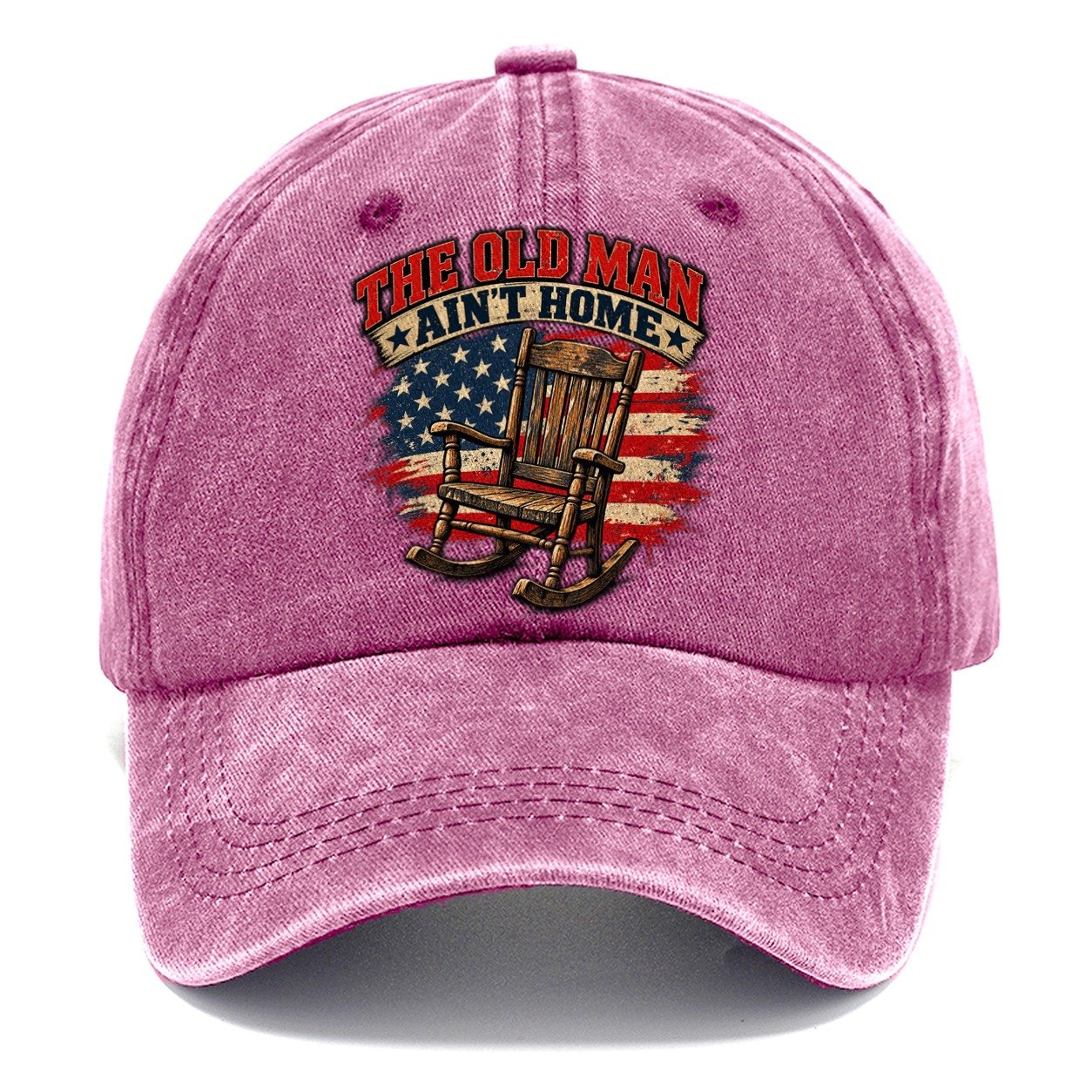 The Old Man Ain T Home Old Man Strong Classic Cap – Dusty Rose