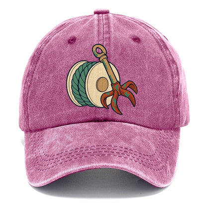 Grapple And Line Spool Treasure Hunting Classic Cap – Dusty Rose