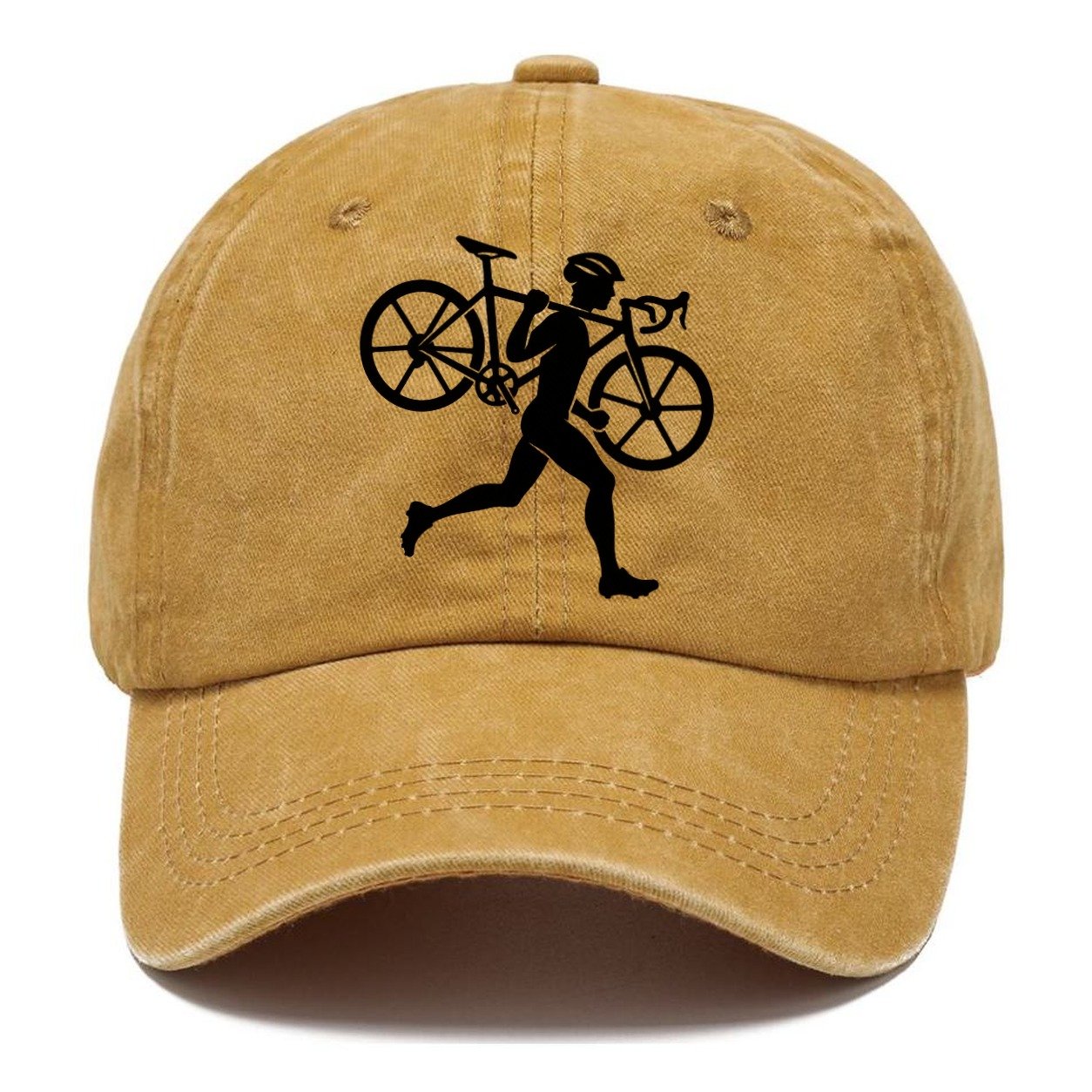 Cyclocross Mud Charger Cycling Life Classic Cap – Golden Harvest