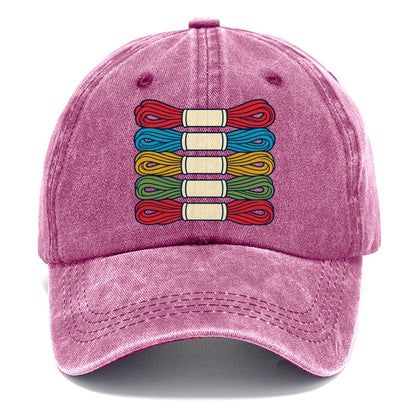 Floss Sorting Day And Needlework Classic Cap – Dusty Rose