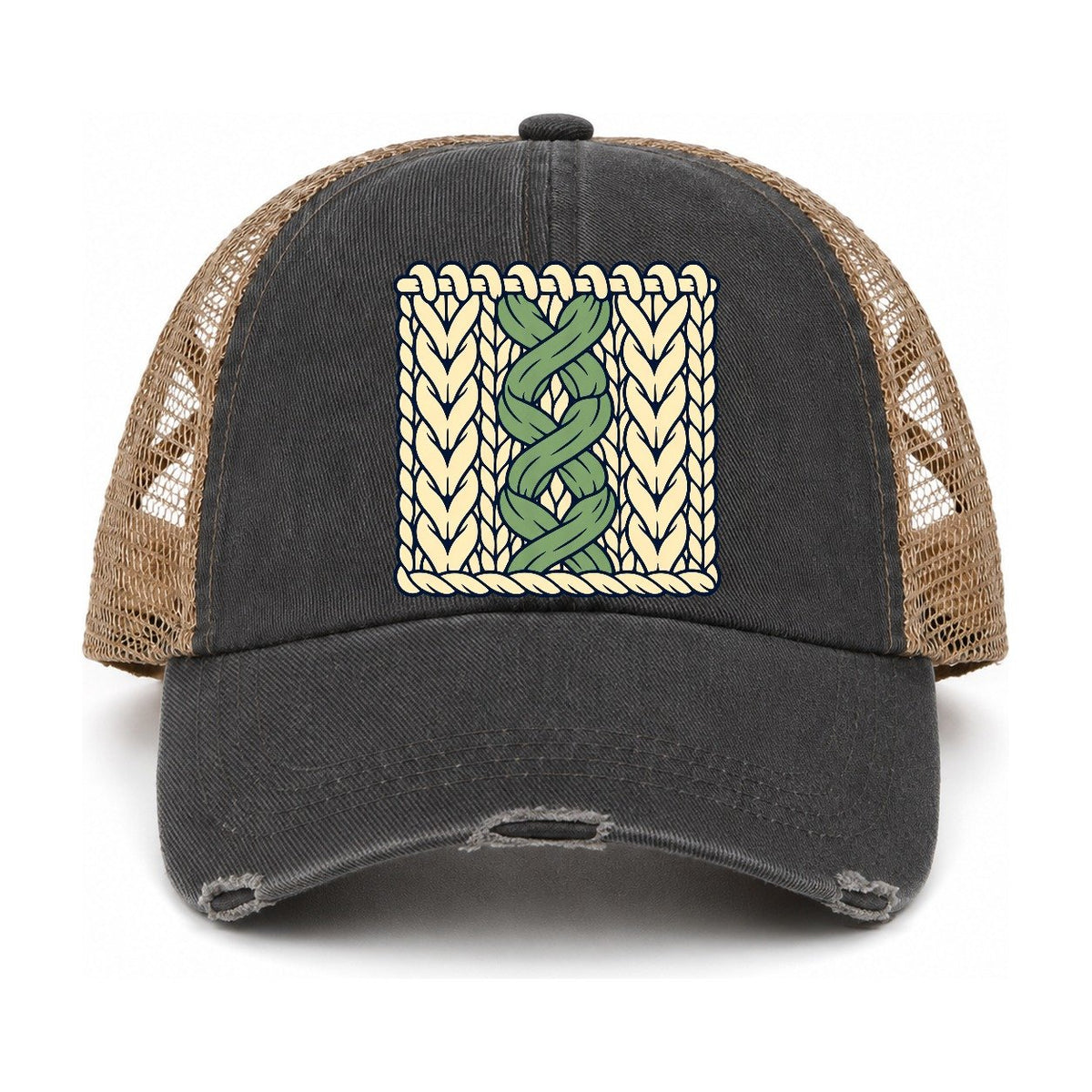 Washed Black-Khaki — front view