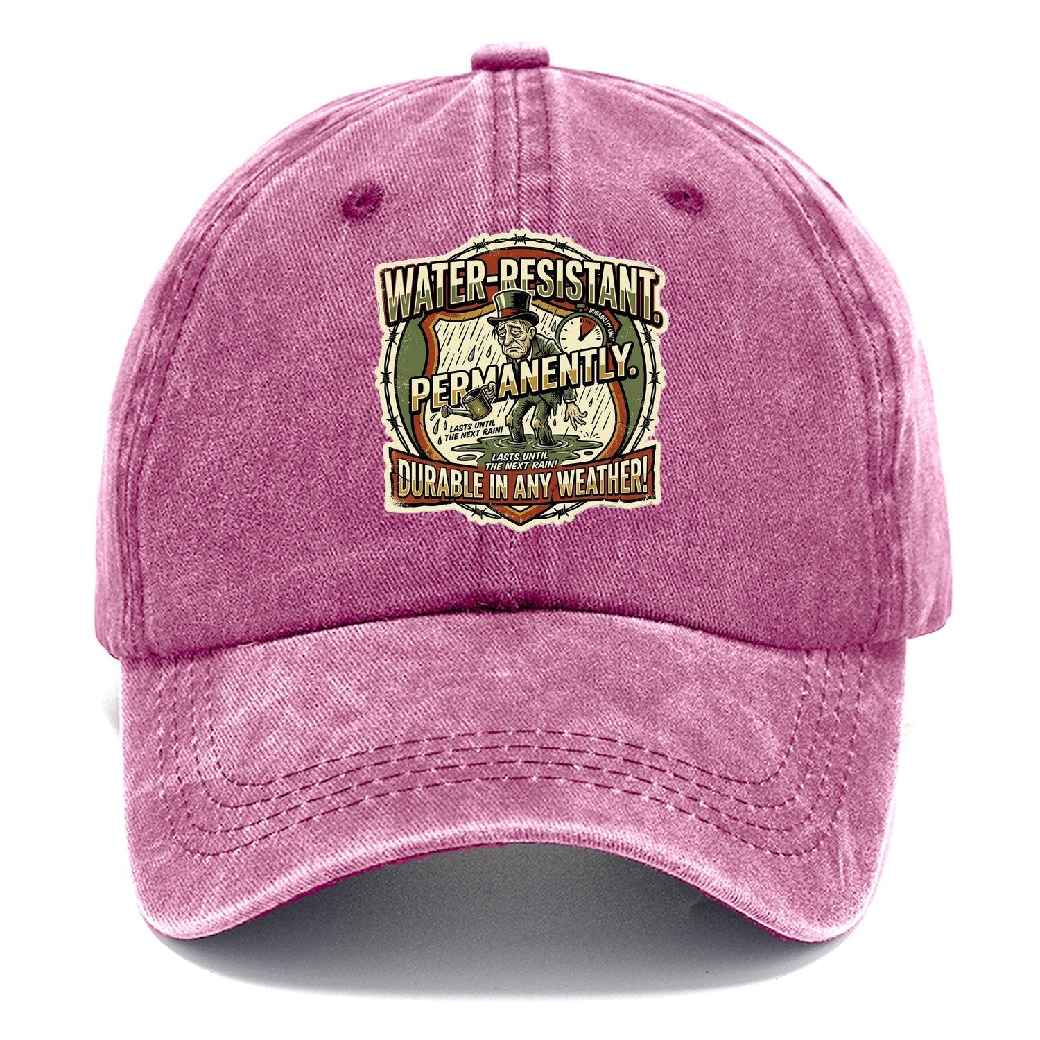 Water Resistant Permanently Classic Cap – Dusty Rose