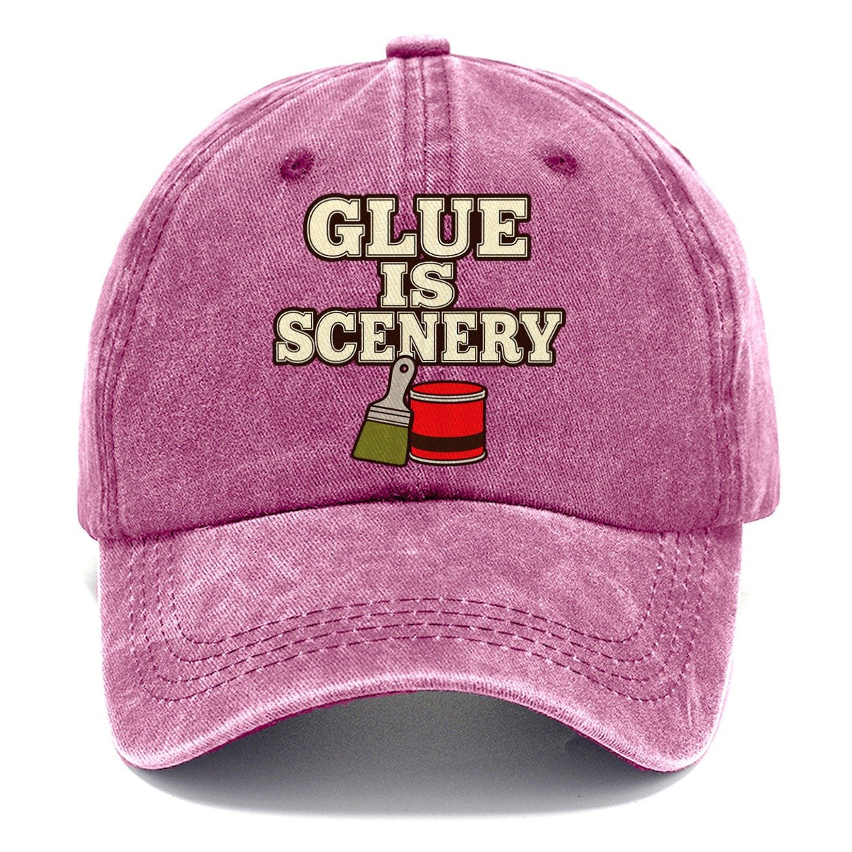 Glue Is Scenery Model Railways Classic Cap – Dusty Rose