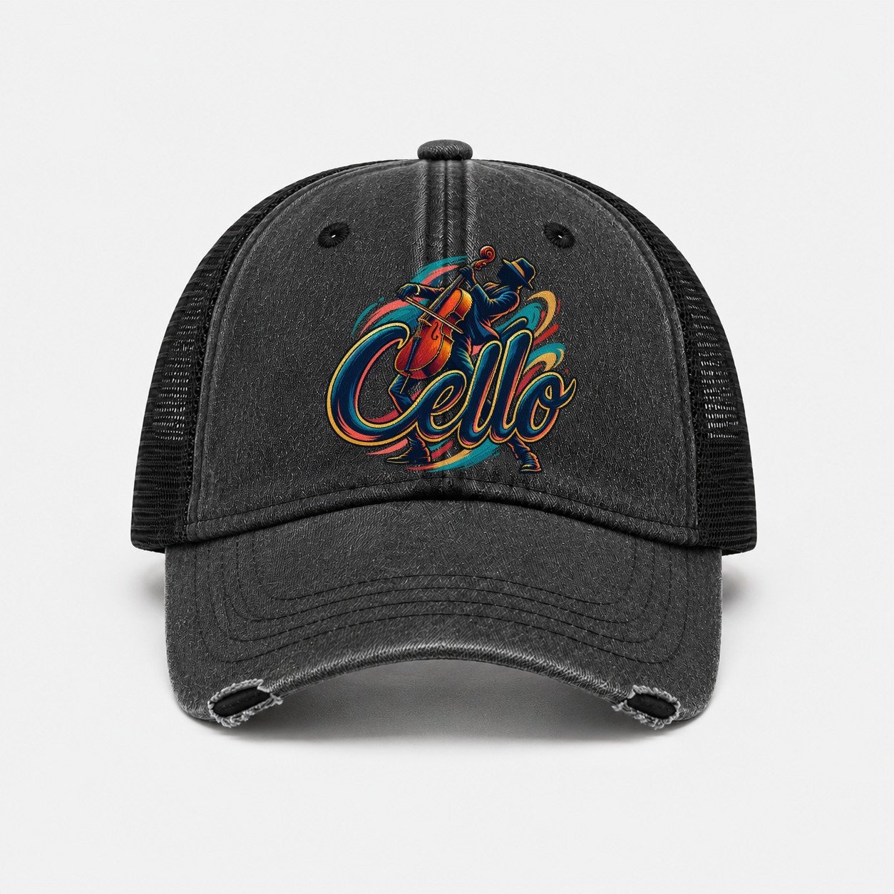 Black — front view