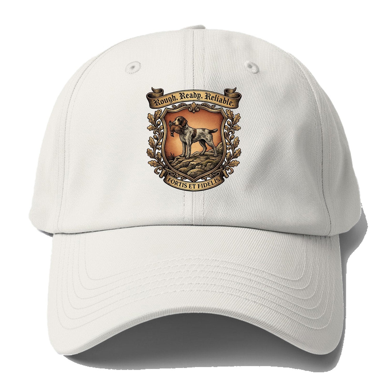 Rough Ready Reliable Baseball Cap – Off White