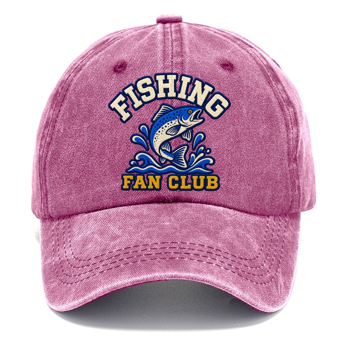 Fishing Fan Club Classic Cap – Dusty Rose