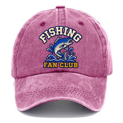 Fishing Fan Club Classic Cap – Dusty Rose