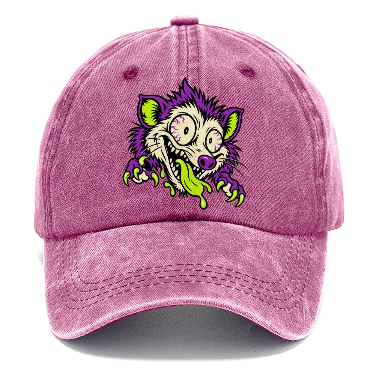Wild Eyed Possum Crazy Styles Classic Cap – Dusty Rose