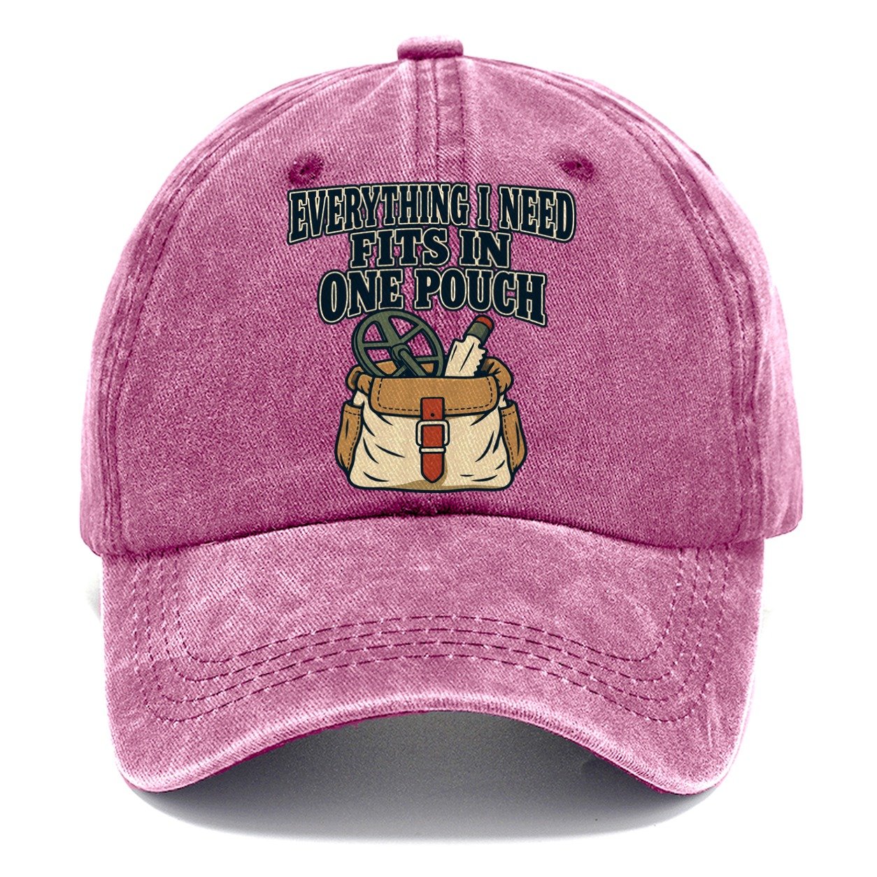 Everything In One Pouch Treasure Hunting Classic Cap – Dusty Rose