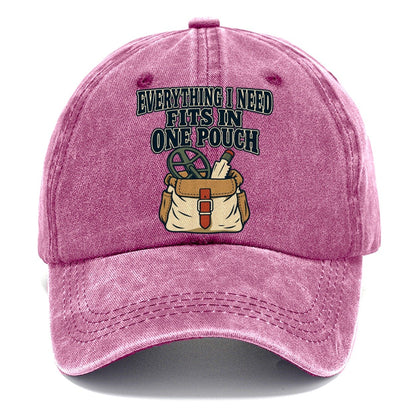 Everything In One Pouch Treasure Hunting Classic Cap – Dusty Rose