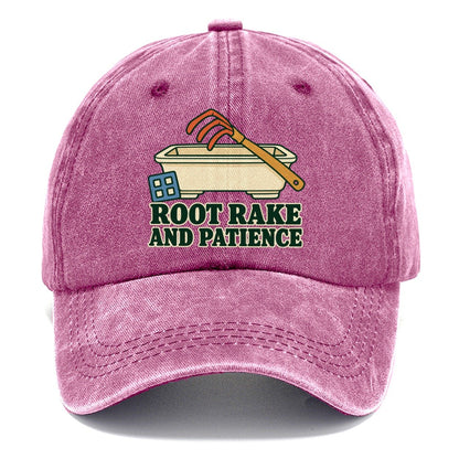 Root Rake And Patience Bonsai Classic Cap – Dusty Rose