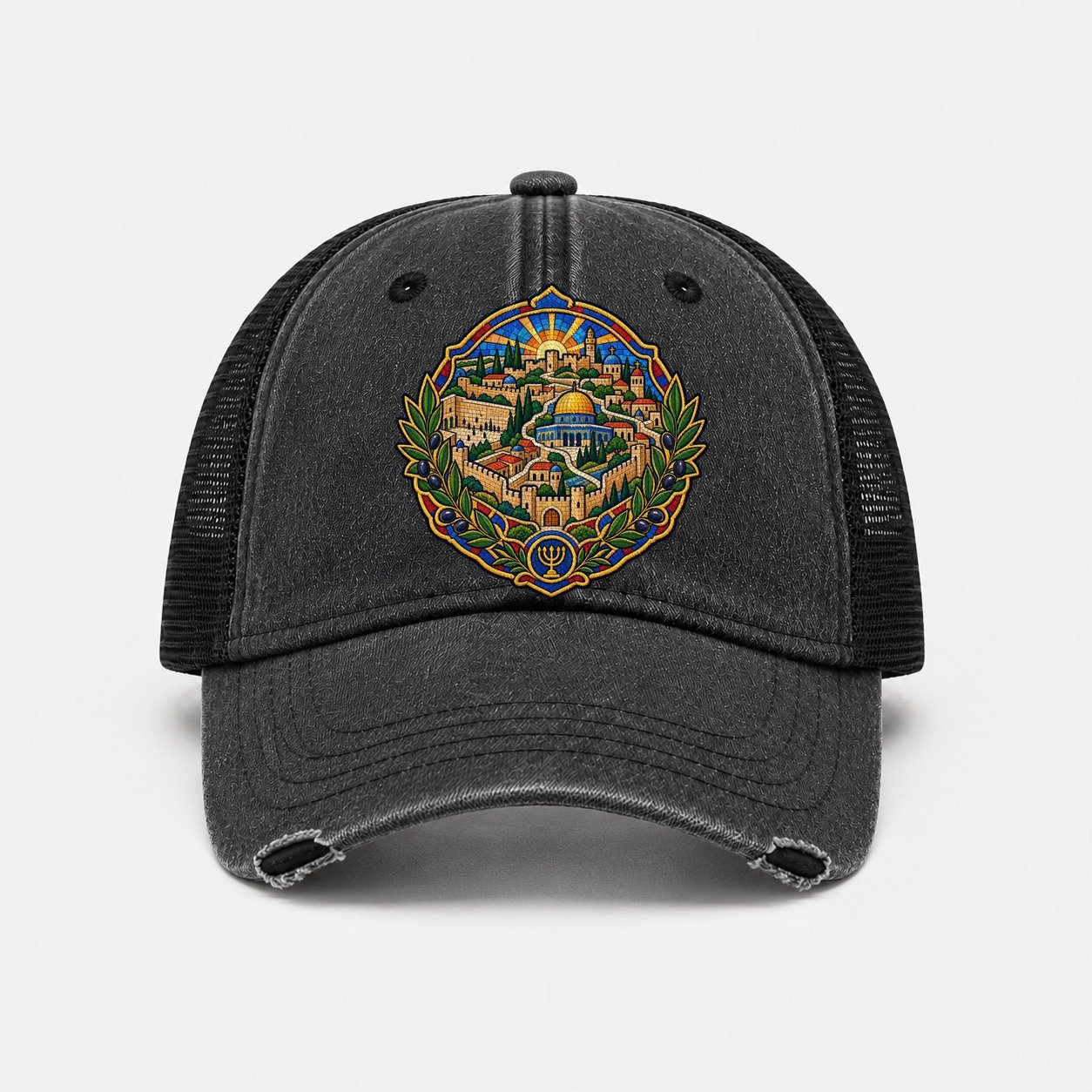 Black — front view
