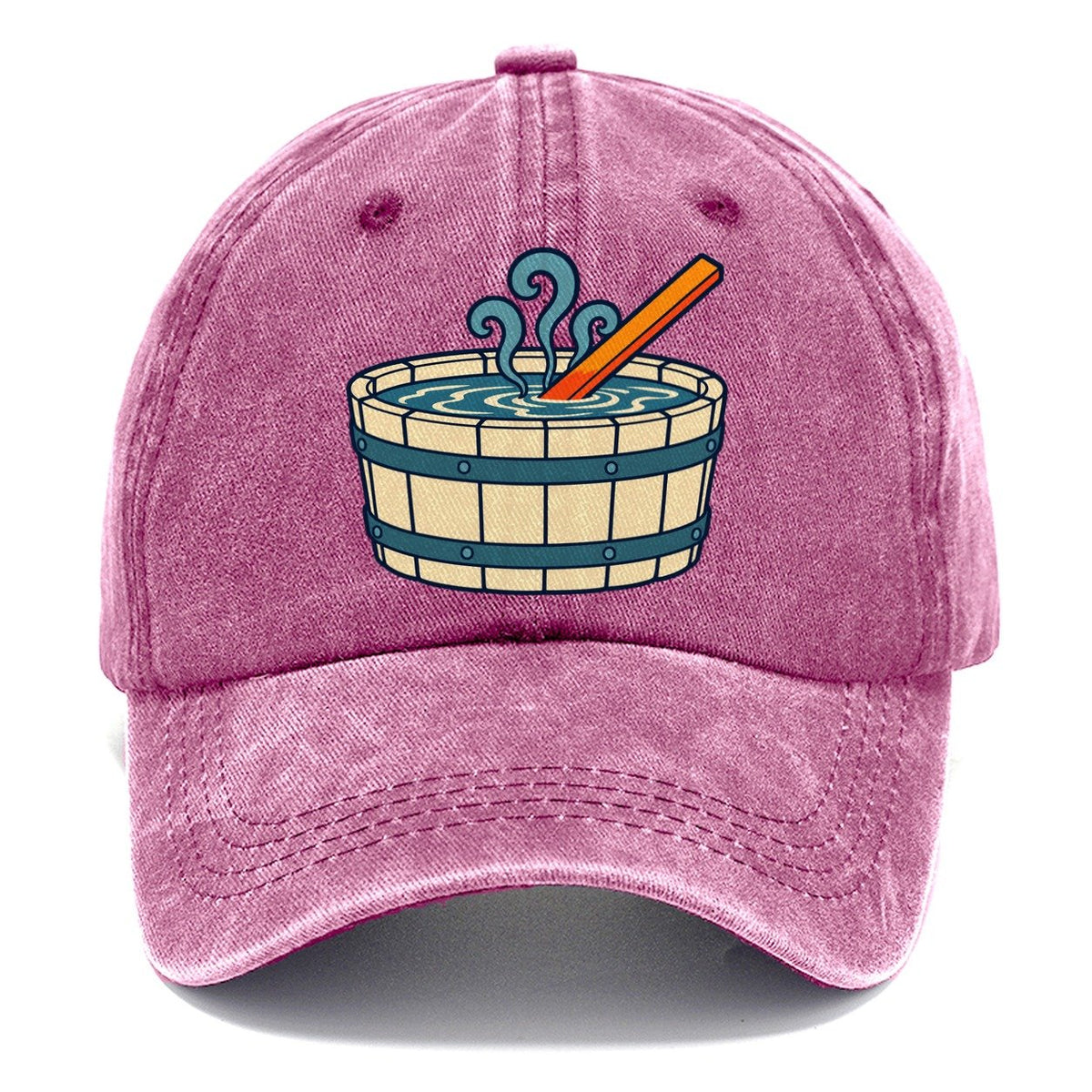 Quench Tub And Bar Blacksmithing Classic Cap – Dusty Rose