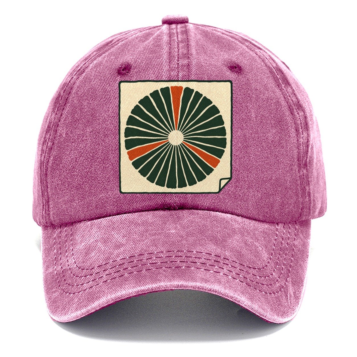 Spore Print Radial Foraging And Mycology Classic Cap – Dusty Rose