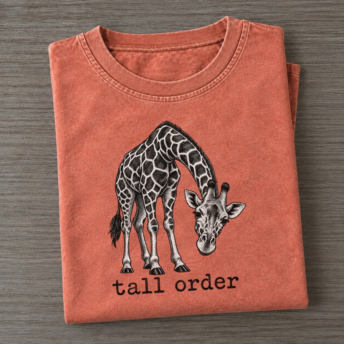 Tall Order Collective Nouns Vintage T-shirt – Terracotta