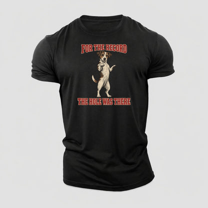 Jack Russell Terrier Dog Declarations Cotton T-Shirt – Black