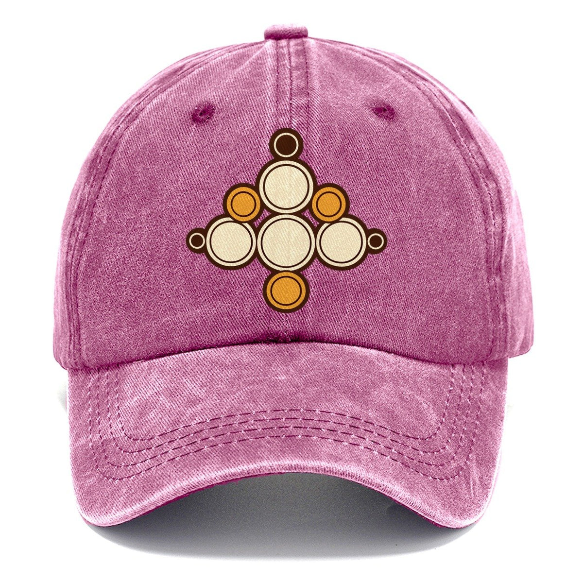 Fermentation Bubble Pattern Homebrewing Classic Cap – Dusty Rose