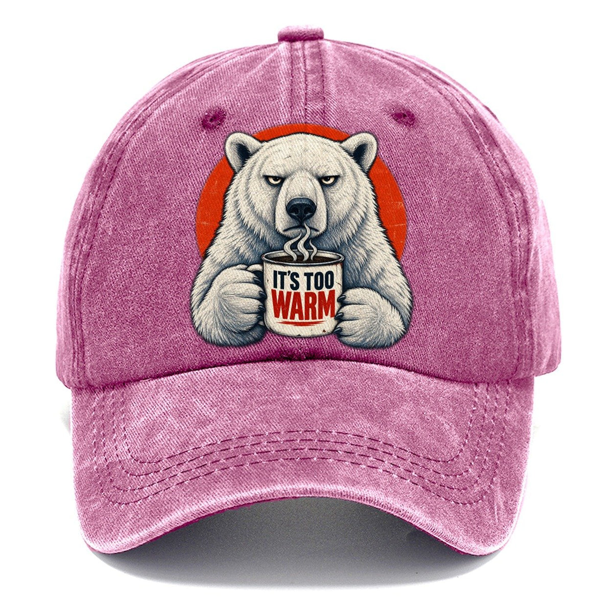 Polar Bear Mug Truths Classic Cap – Dusty Rose