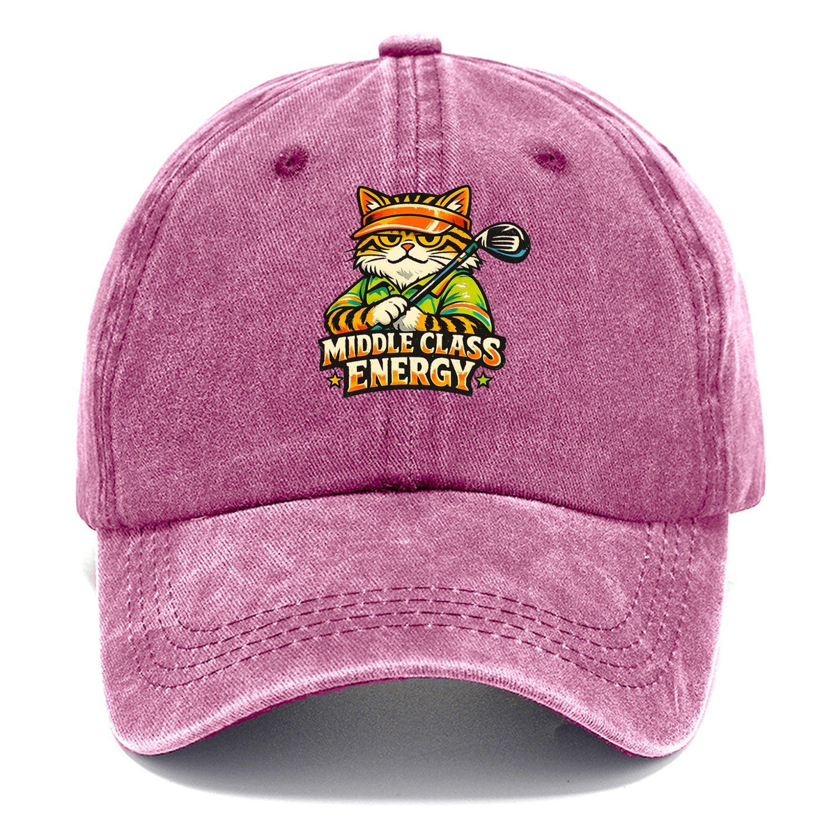 Middle Class Energy Golf Classic Cap – Dusty Rose