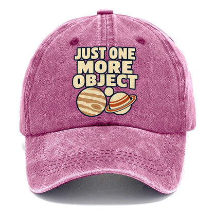 Just One More Object Astronomy And Stargazing Classic Cap – Dusty Rose