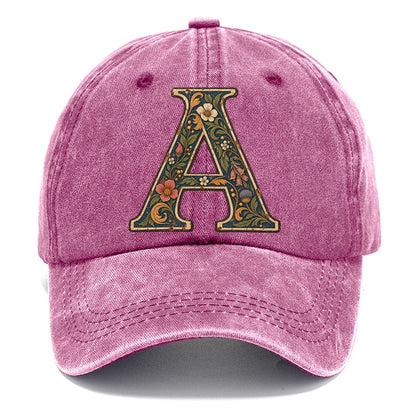 Wildflower A Monogram Classic Cap – Dusty Rose