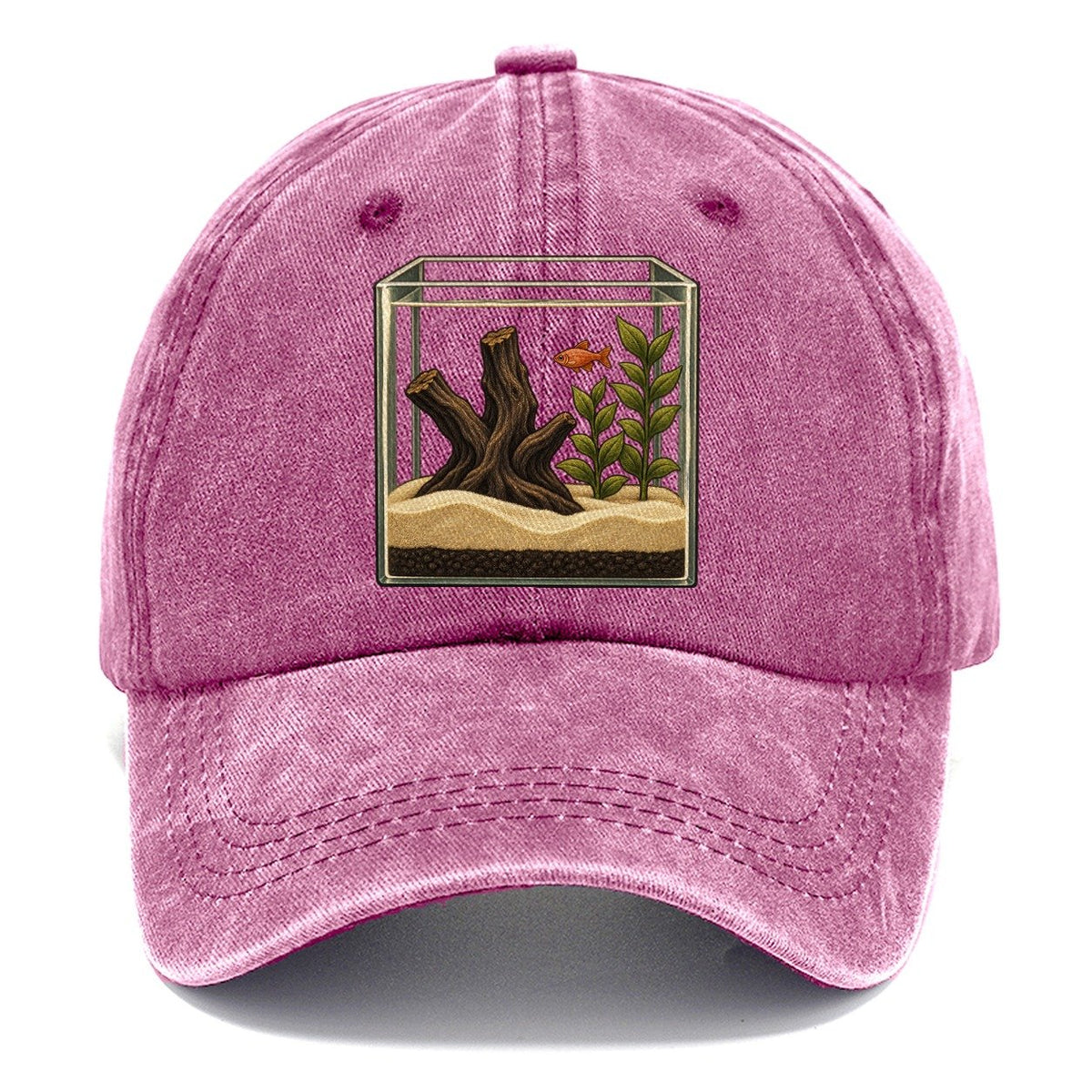 Planted Cube Tank Aquarium Keeping Classic Cap – Dusty Rose