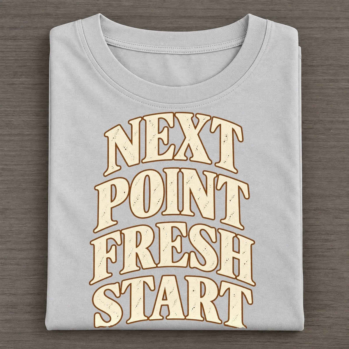 Next Point Fresh Start Pastimes Companions Classic T-shirt – Grey