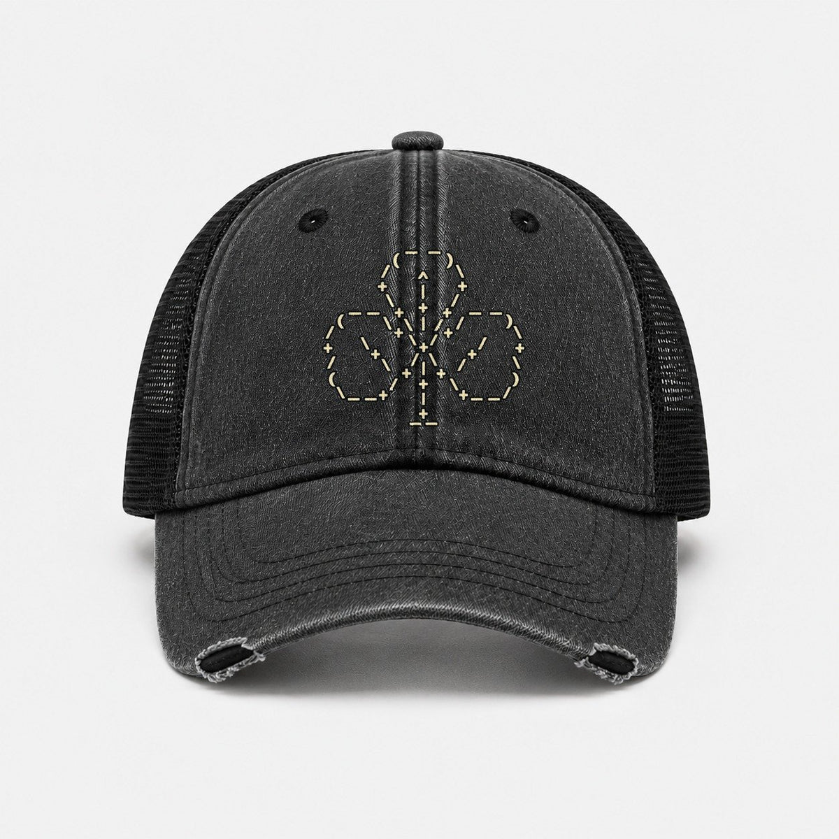 Black — front view