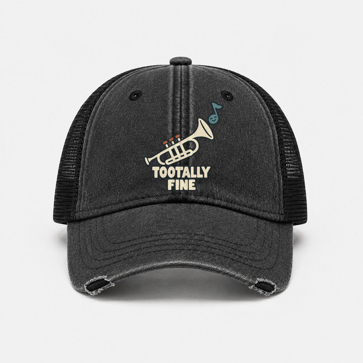Black — front view