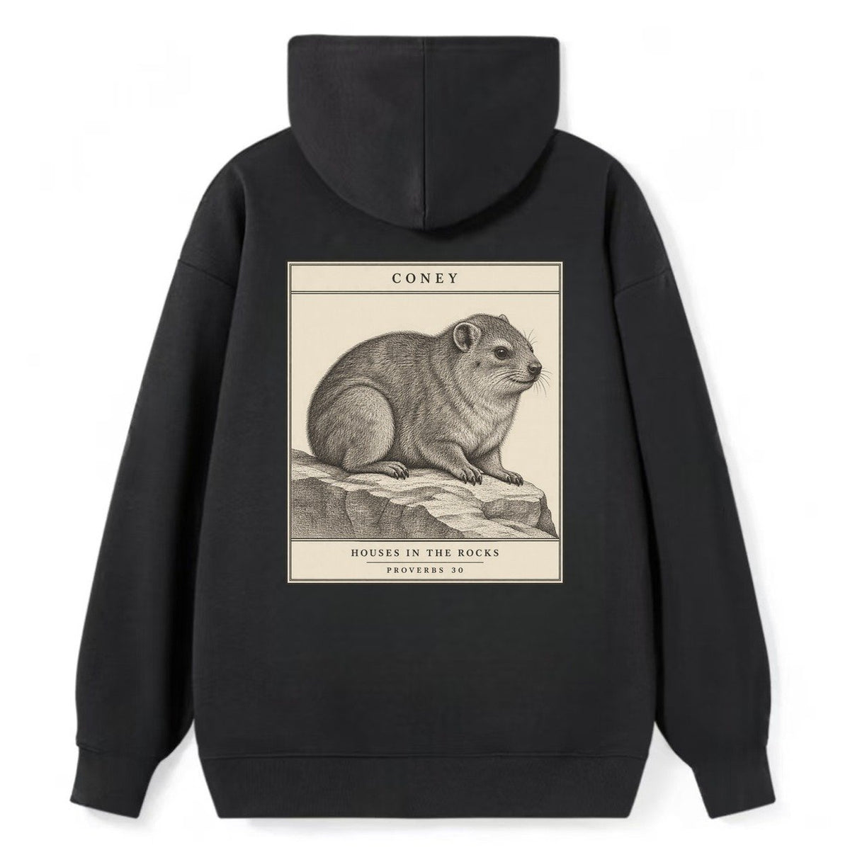 Coney Specimen Plate Creature Canticle Classic Pullover Hoodie – Black