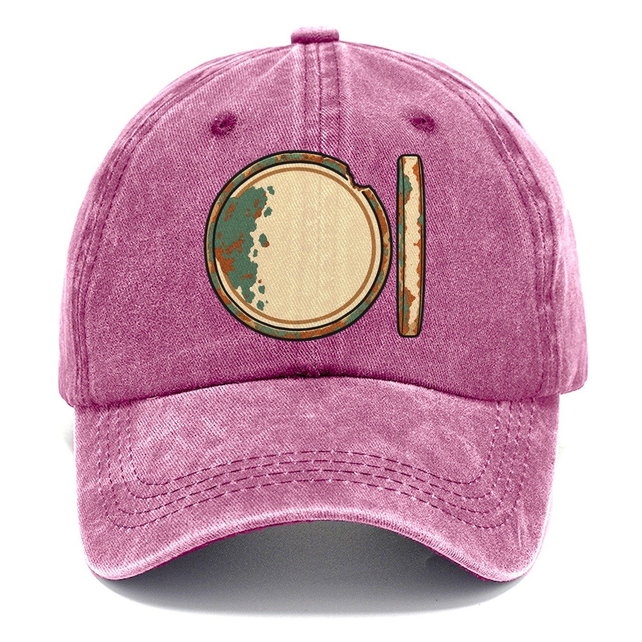 One Blank Disc Treasure Hunting Classic Cap – Dusty Rose