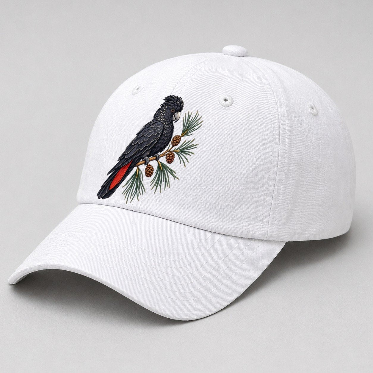 White — angle view