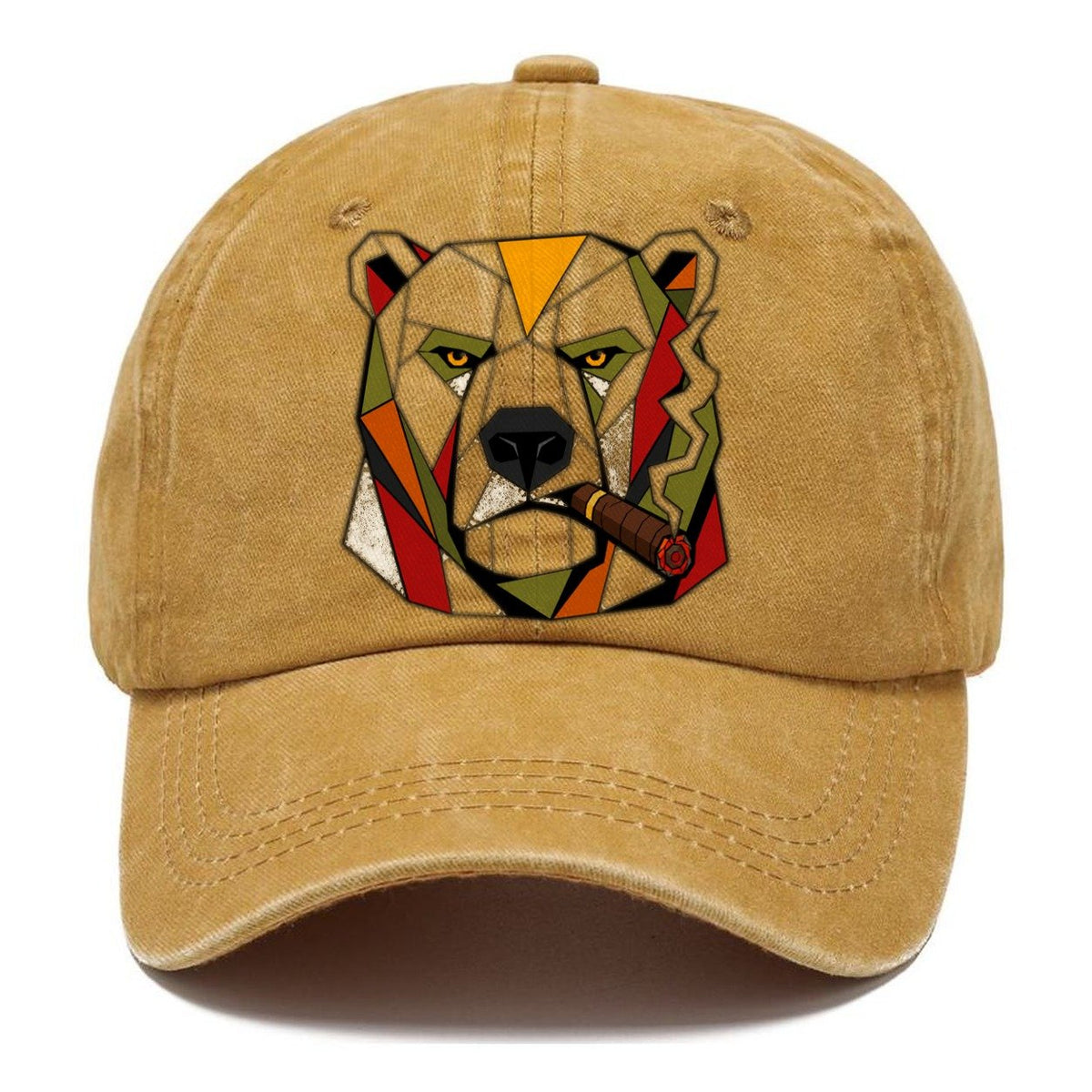 Polar Bear Portrait Classic Cap – Golden Harvest