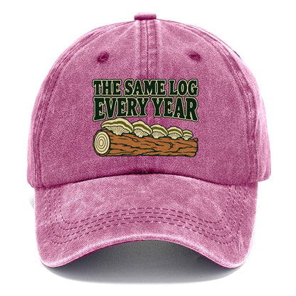 The Same Log Every Year Foraging And Mycology Classic Cap – Dusty Rose
