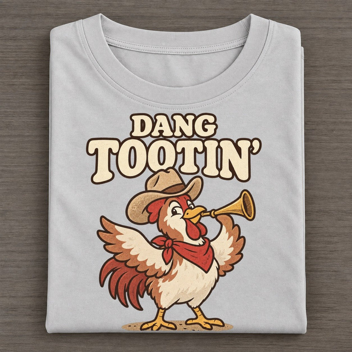 Dang Tootin Well I Declare Classic T-shirt – Grey