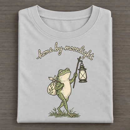 Lantern Walk Pond Folk Classic T-shirt – Grey