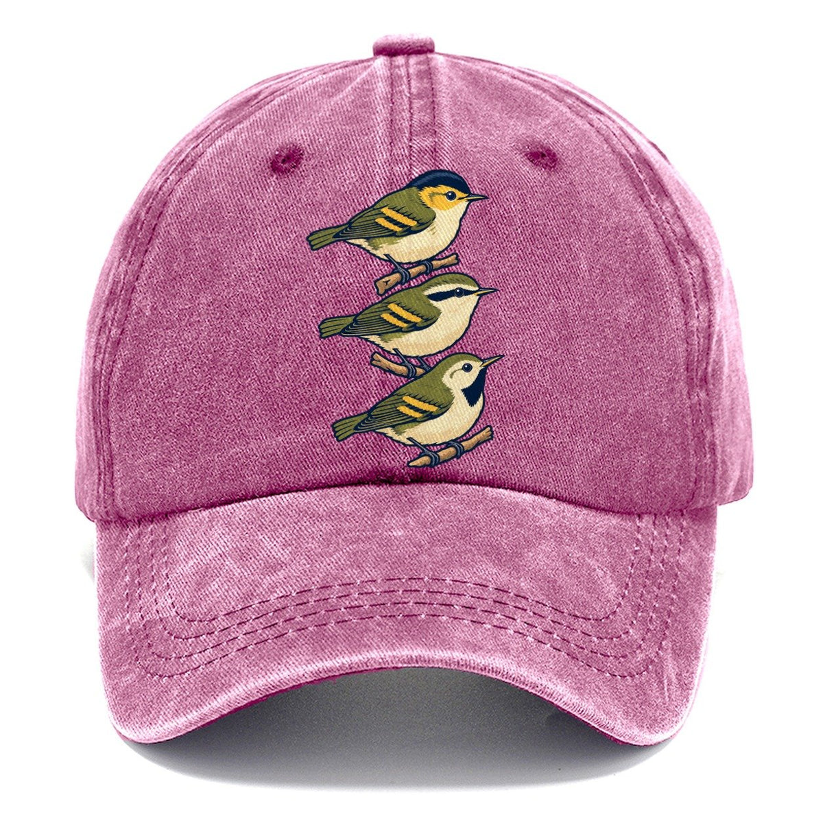 Woodland Warbler Set Birdwatching Classic Cap – Dusty Rose