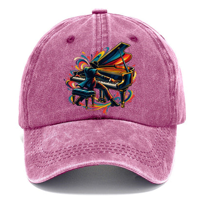 Grand Piano Icon Music Instruments Classic Cap – Dusty Rose