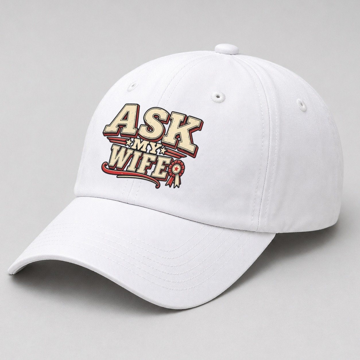 White — angle view