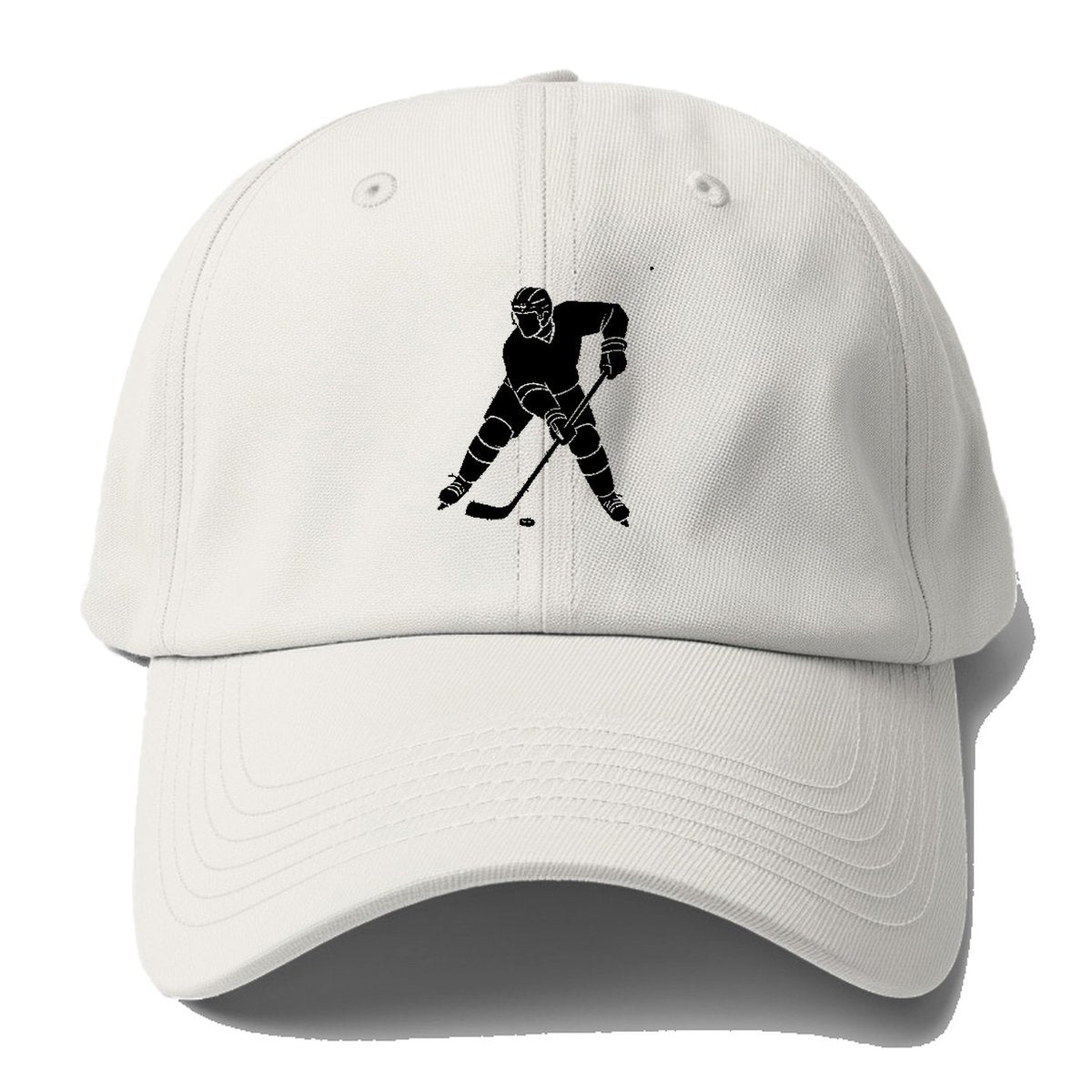 Right Handed Shooter Baseball Cap – Off White