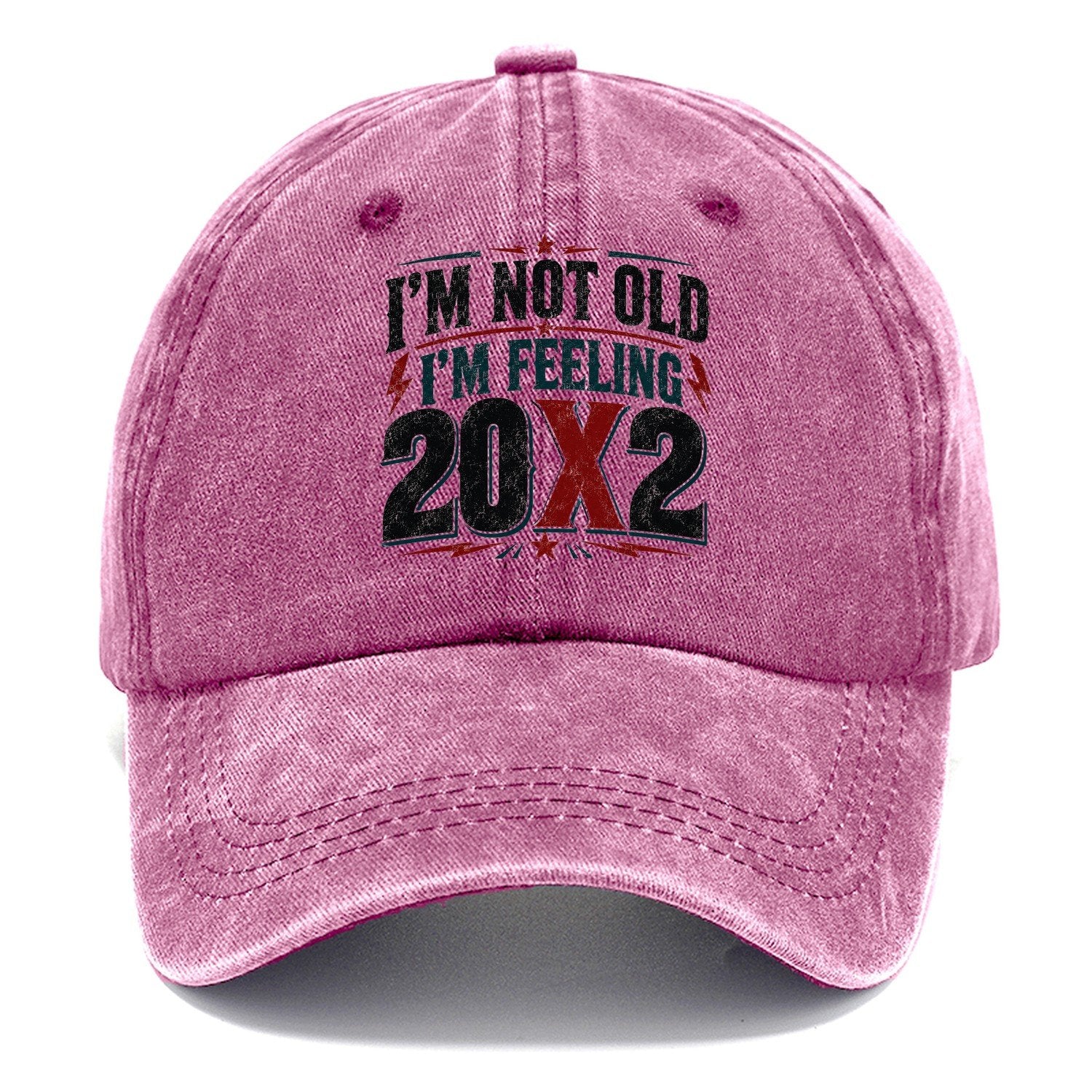 Feeling 20 X 2 Forty Vintage Classic Cap – Dusty Rose