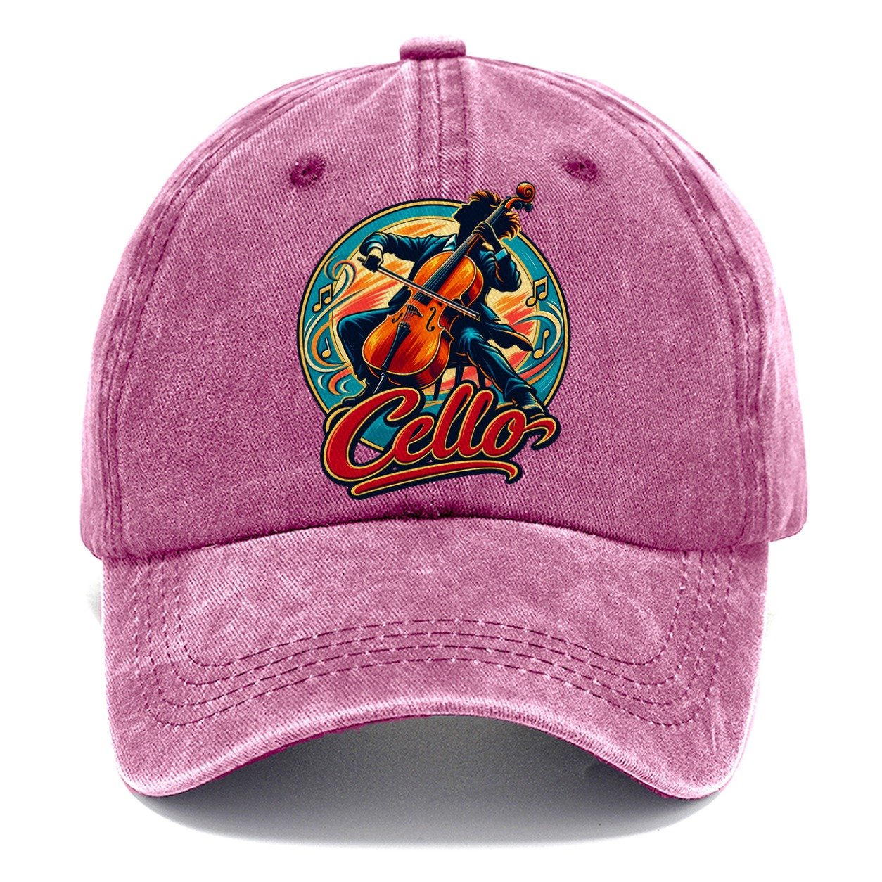 Cello Crest Music Instruments Classic Cap – Dusty Rose
