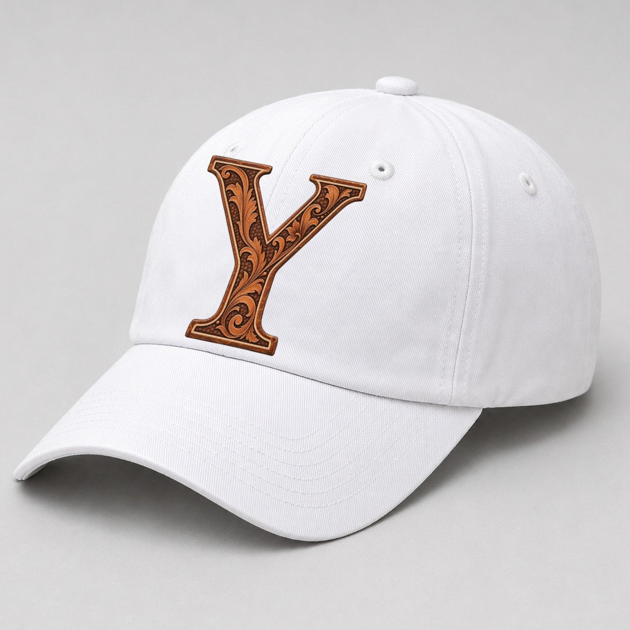 White — angle view