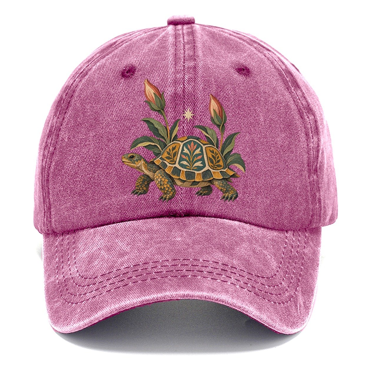 Tortoise Night Garden Gentle Wild Classic Cap – Dusty Rose